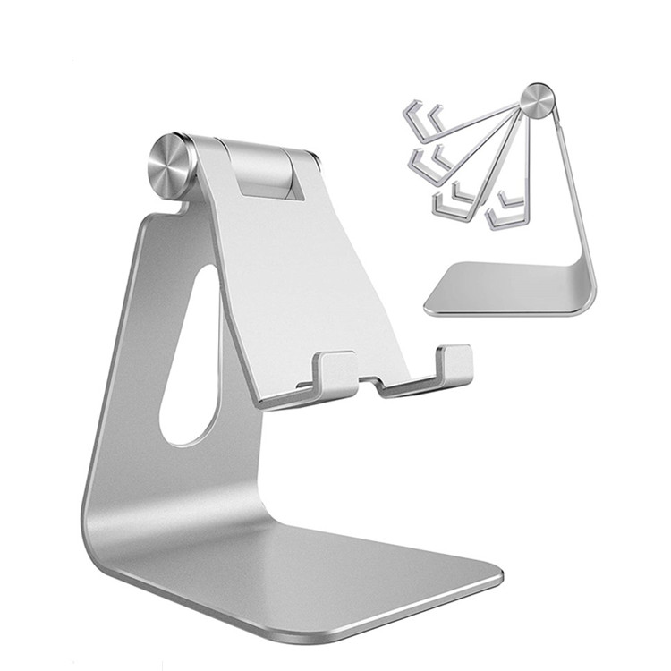 Universal Adjustable Aluminum Cell Phone Holder Bracket for Desk